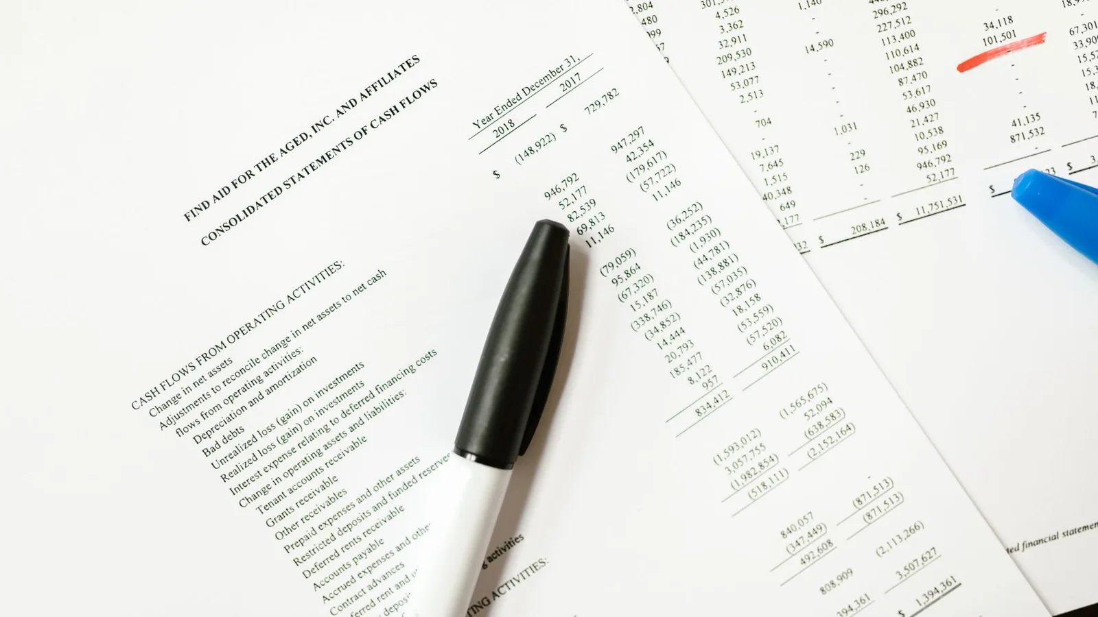Documentación financiera para analizar el patrimonio neto